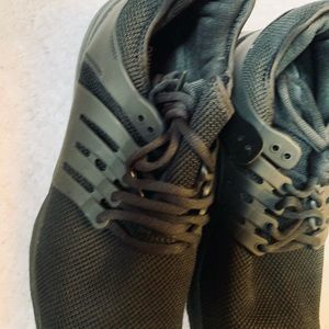 Black sneakers